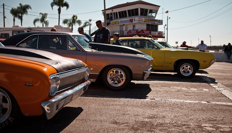 DrugRacing на автомобилях выпущенных до 1975 г. США, Флорида, 2010. Фотограф Василий Буланов