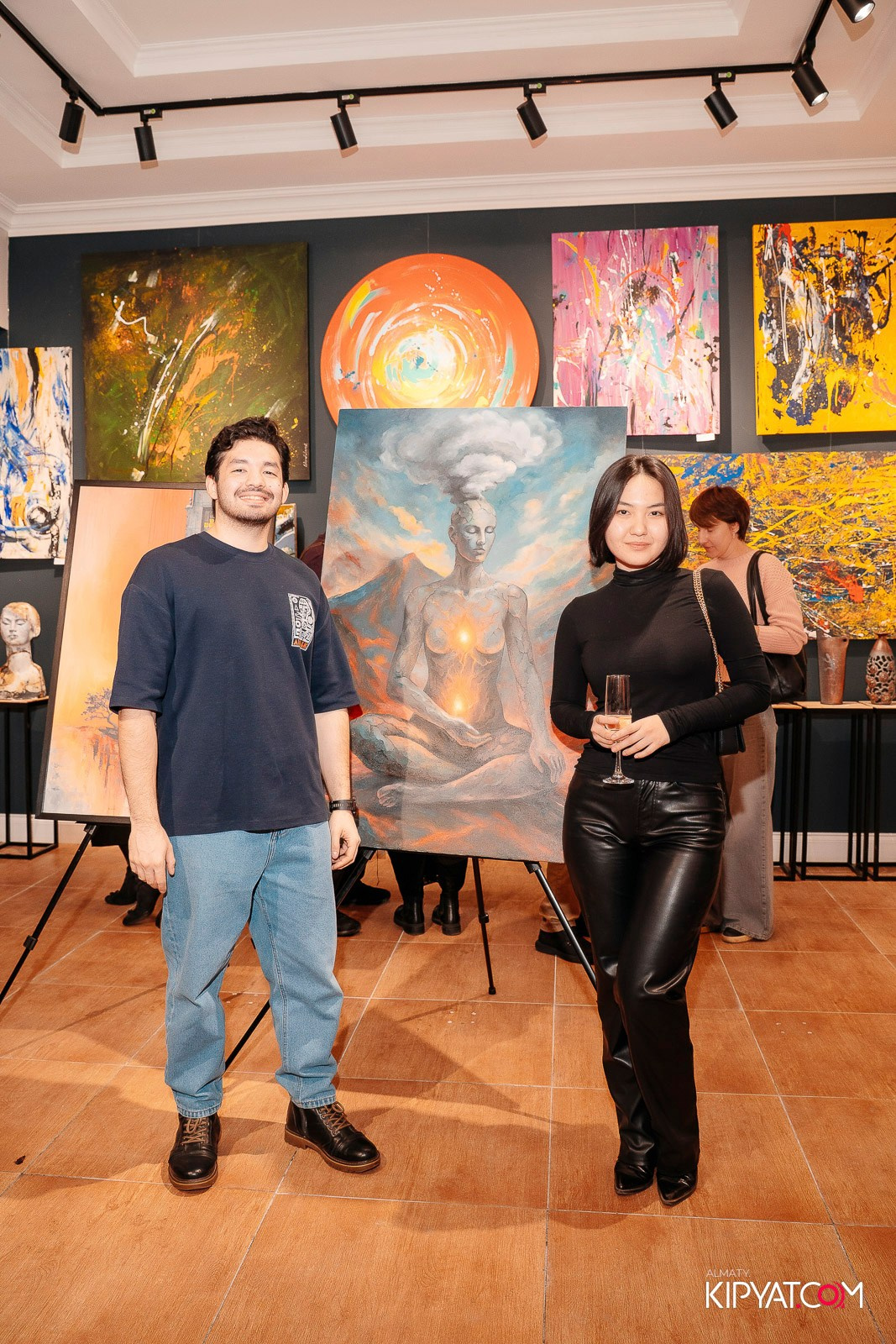 ОТКРЫТИЕ ХУДОЖЕСТВЕННОЙ ГАЛЕРЕИ ETNA ART LAB. КИПЯТКОМ АЛМАТЫ! Фотосъемка мероприятий в Алматы