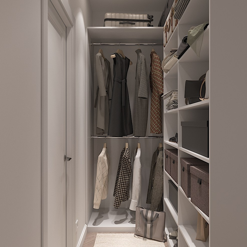 Евродвушка в историческом доме. Студия интерьерной визуализации и дизайна FishkaRom в Краснодаре и по всей России