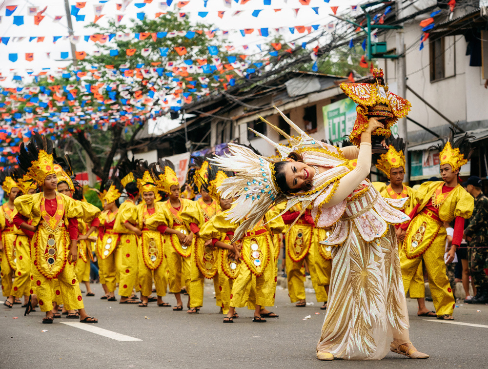 Фоторепортаж фестиваля Синулог на Филиппинских островах. Андрей Бортников. Рекламный фотограф в Грузии