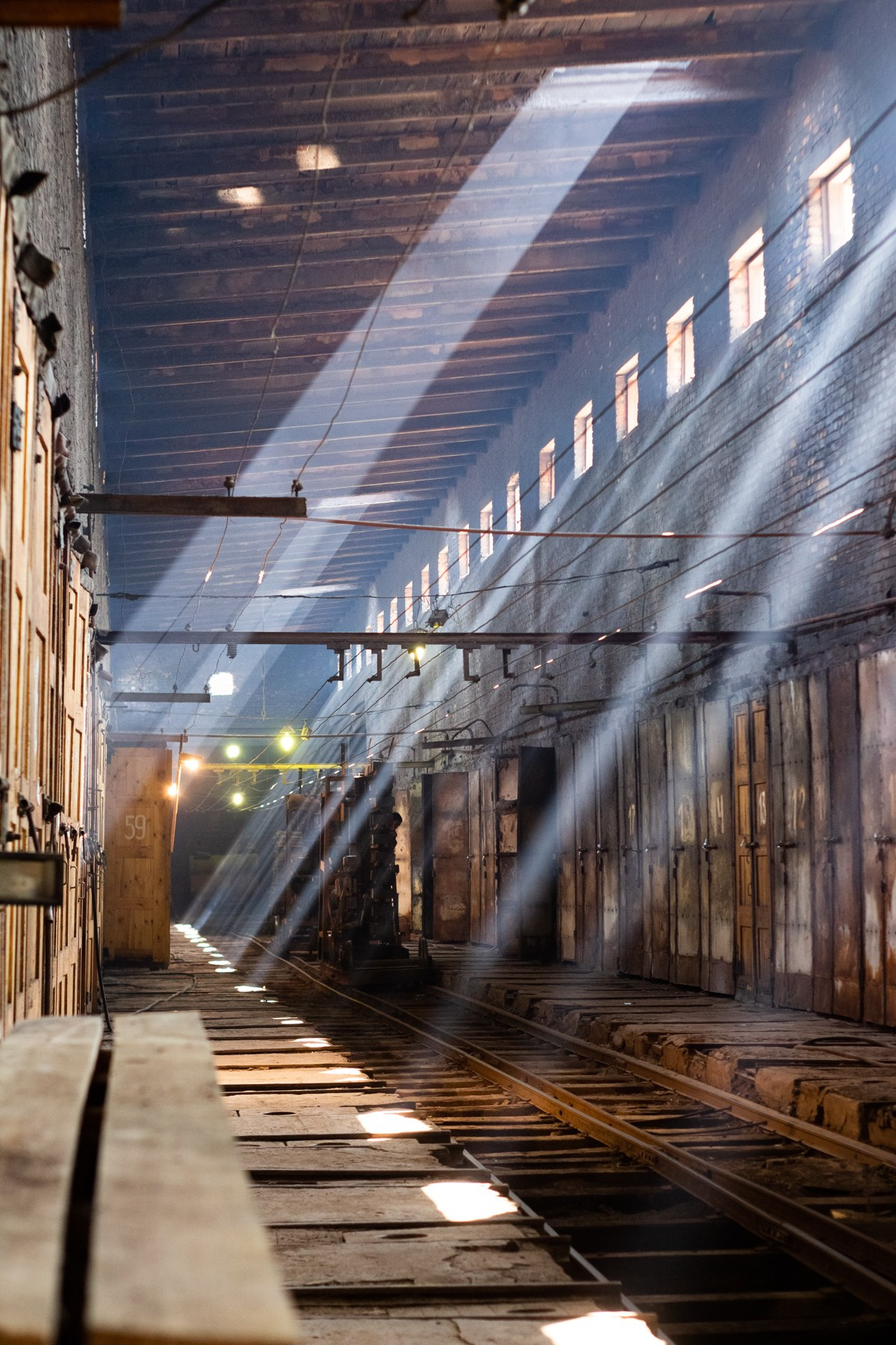 Кирпичный завод - цех формовки (промышленный фотограф Омск)