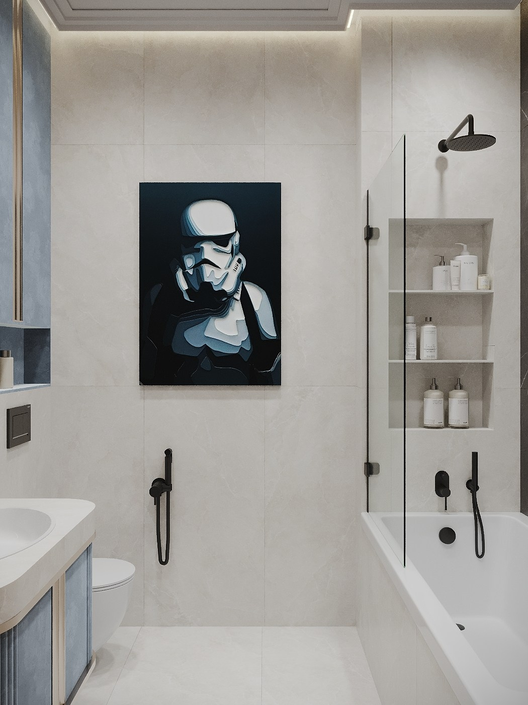 Сердце Столицы. Компактная квартира для сдачи в аренду. Дизайн интерьеров с Анастасией Рулевой