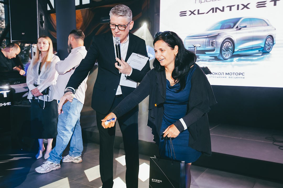 EXEED EXLANTIX ET Презентация в «SOKOL MOTORS»