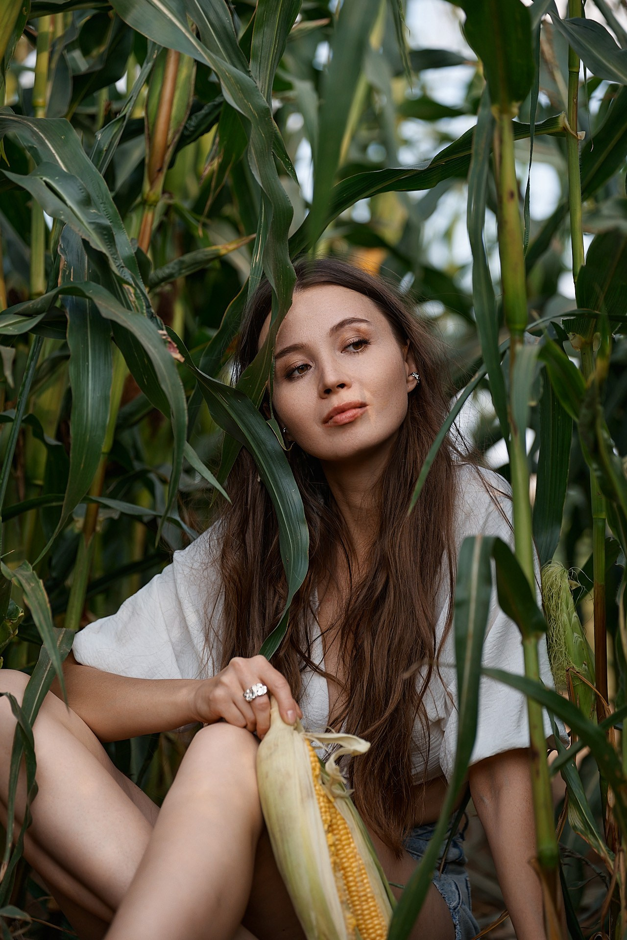 София в кукурузе. Репортажный фотограф в Кирове Сергей Дудин