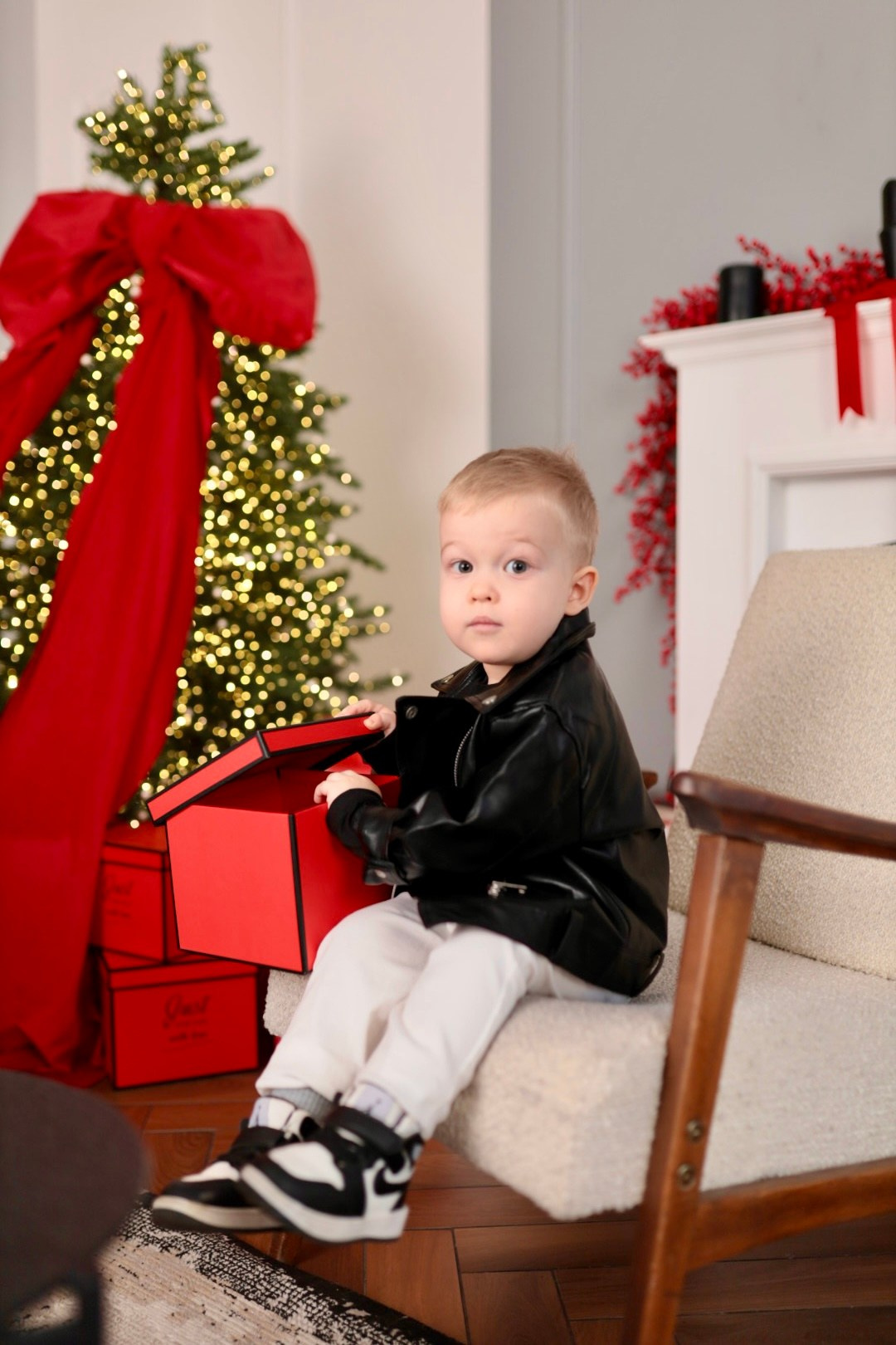 Новогодние съемки. Детский фотограф из Санкт-Петербурга Кристина Розанова