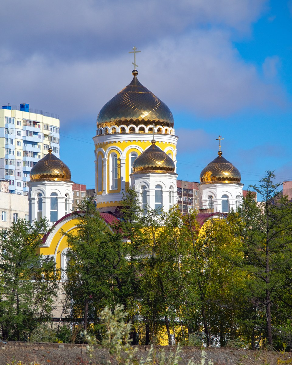 Храм великомученицы Варвары. Талнах.рф