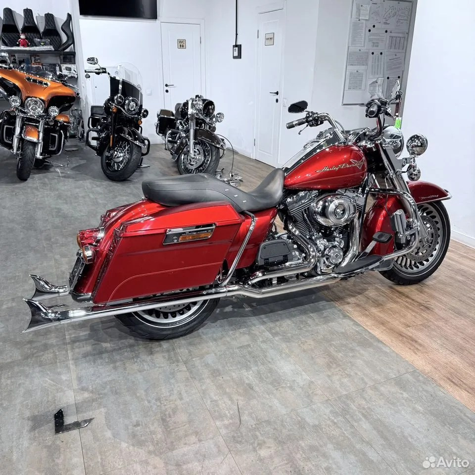 2013 Road Кing 103 АВS Red Cherry Реarl. Hello Davidson, Москва. Только хорошие мотоциклы…