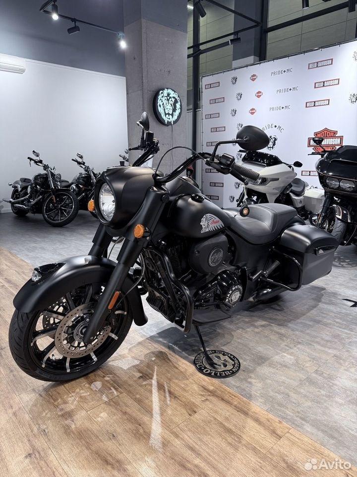 Купить 2022 Indian Springfield 116 Dark Horse — подробнее на сайте. Hello Davidson, Москва. Только хорошие мотоциклы…