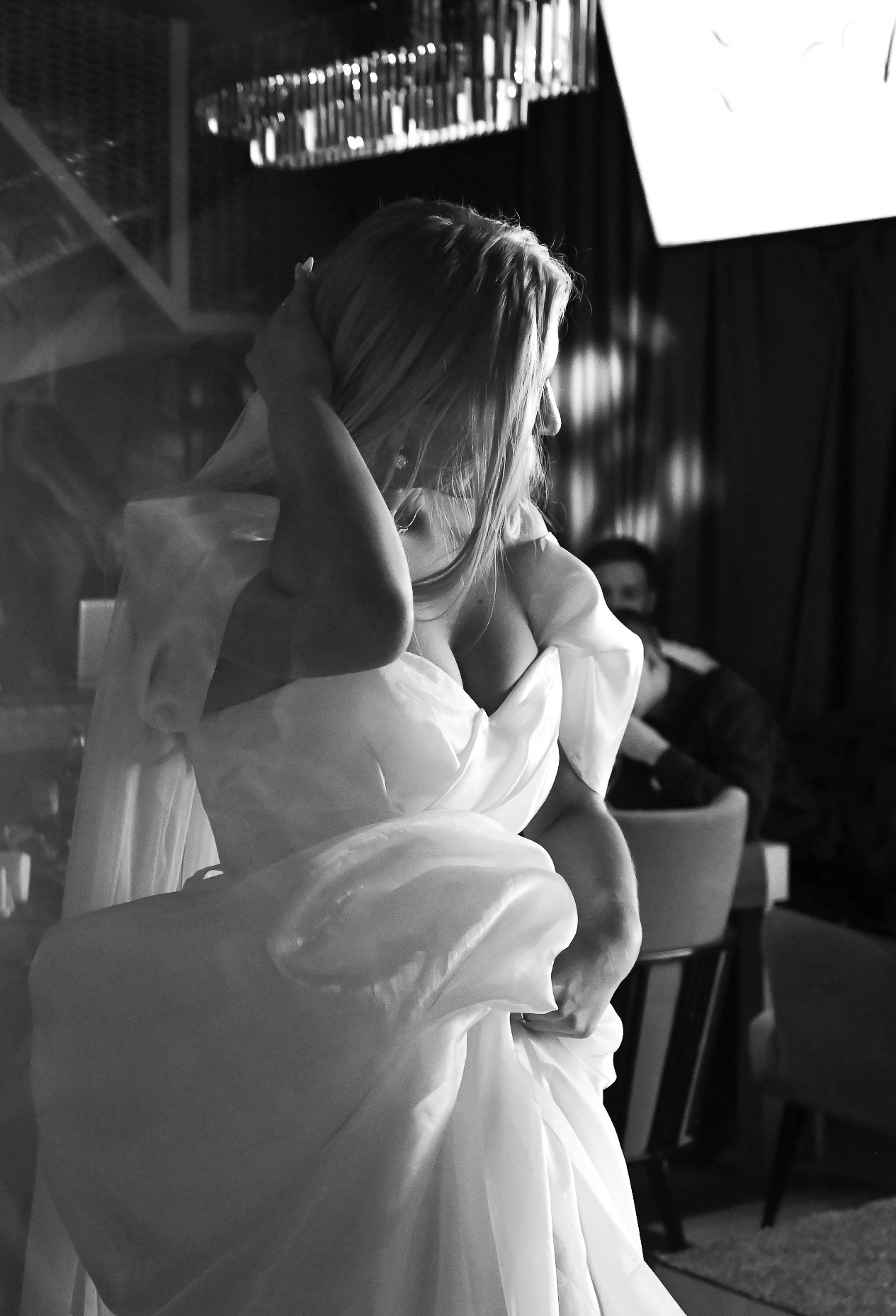 Black and white film. <3