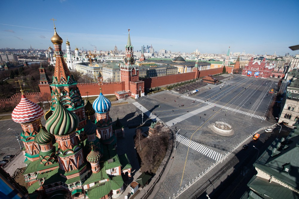 Красная площадь Москвы в красивых фотографиях