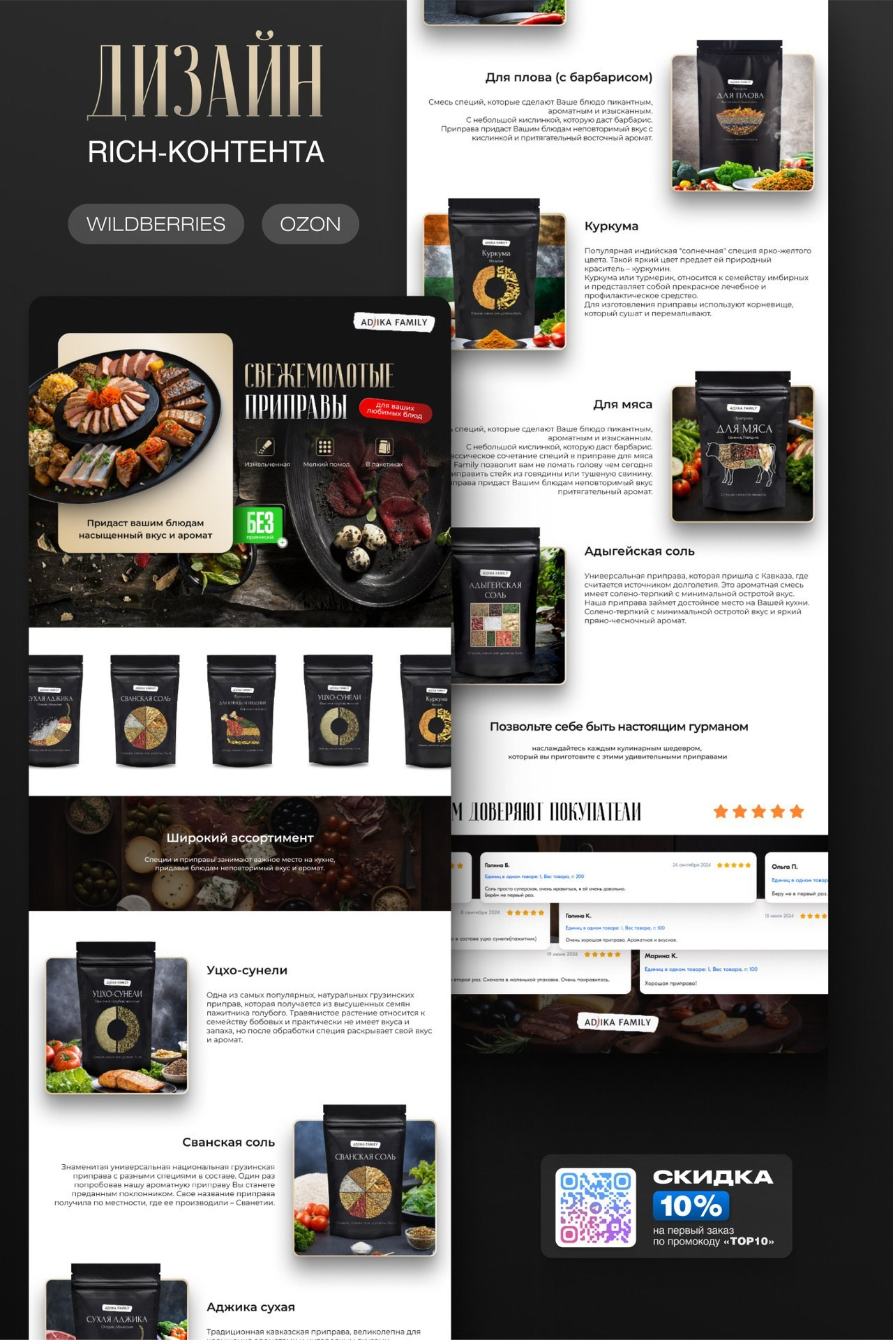 Rich-контент. Инфографика, которая работает. Продающие карточки товаров для Wildberries и Ozon