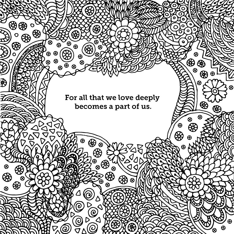 Раскраска для взрослых антистресс с цитатой. Детальная черно-белая иллюстрация с узорами, цветочными мандалами и орнаментами. Идеально для арт-терапии, медитации и снятия стресса. Заказать уникальную раскраску с цитатой, готовый файл для печати или оригинальный подарок для творческого человека.