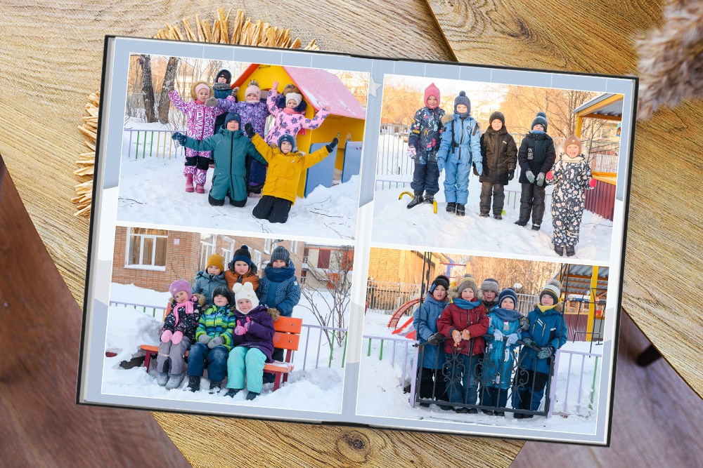 Выпускной альбом для детского сада. Студия выпускных альбомов Ольги Галкиной. Томск