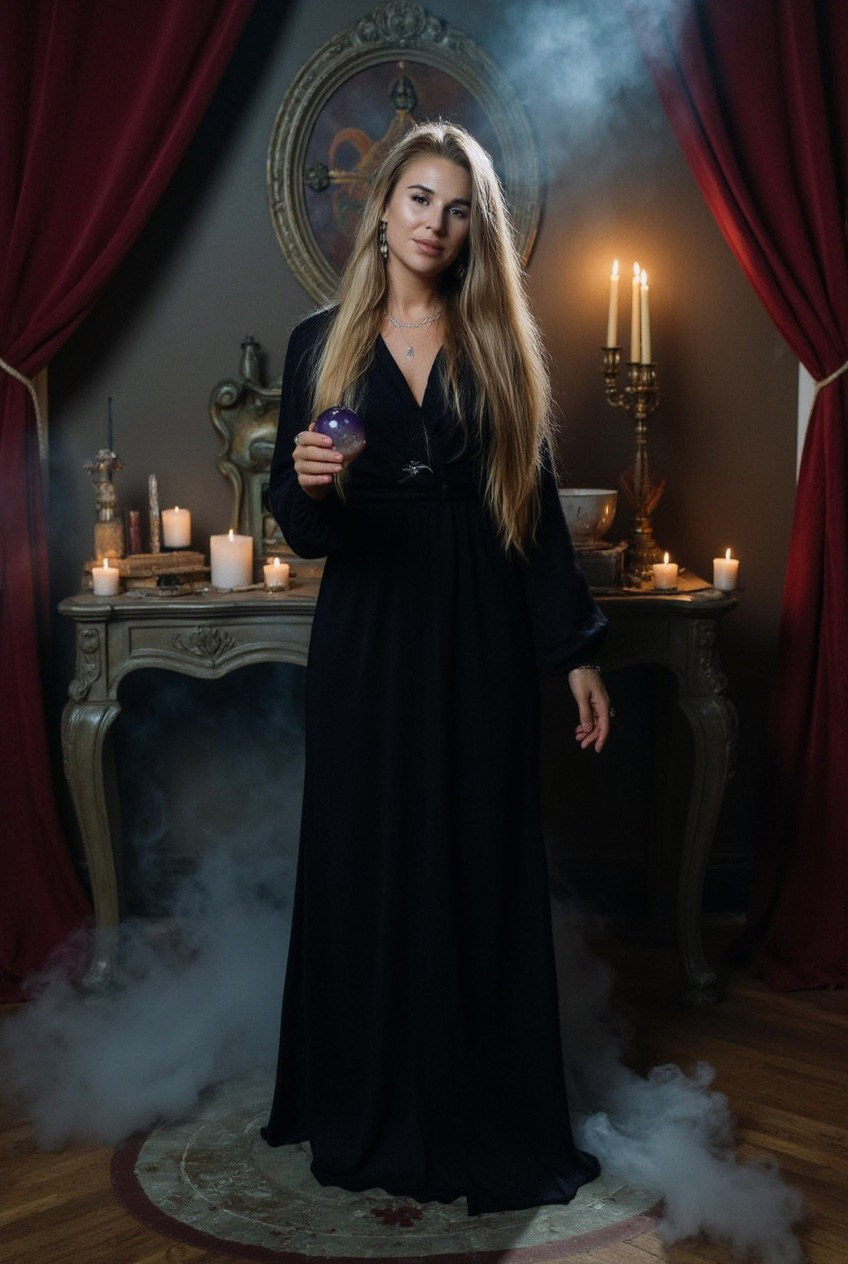 AI-фотосессия в образе ведьмы. Фотосессии с помощью нейросетей от профессиональных фотографов и стилистов | Проект «AI-Photographer»