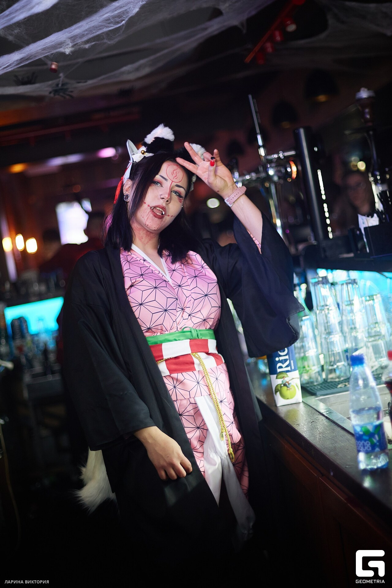 Бар Амстел: Хеллоуин. Виктория Ларина — Портретный профессиональный фотограф в Иркутске