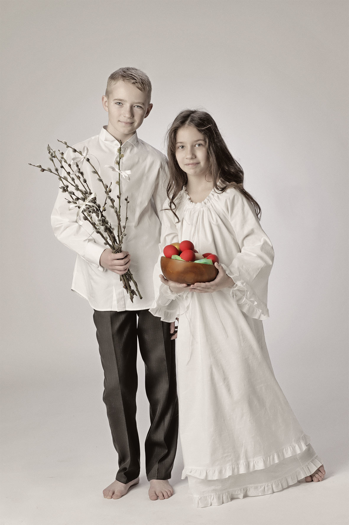 Фотопроект для детей - "Пасхальные открытки". Детский, семейный и портретный фотограф в Москве Марина Смрига