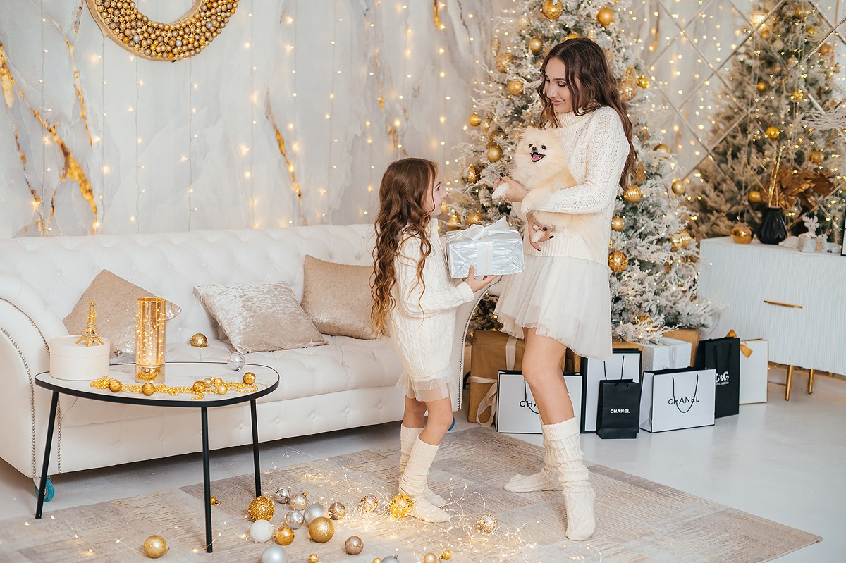 Новогодняя сьемка. Фотограф Анна Качан