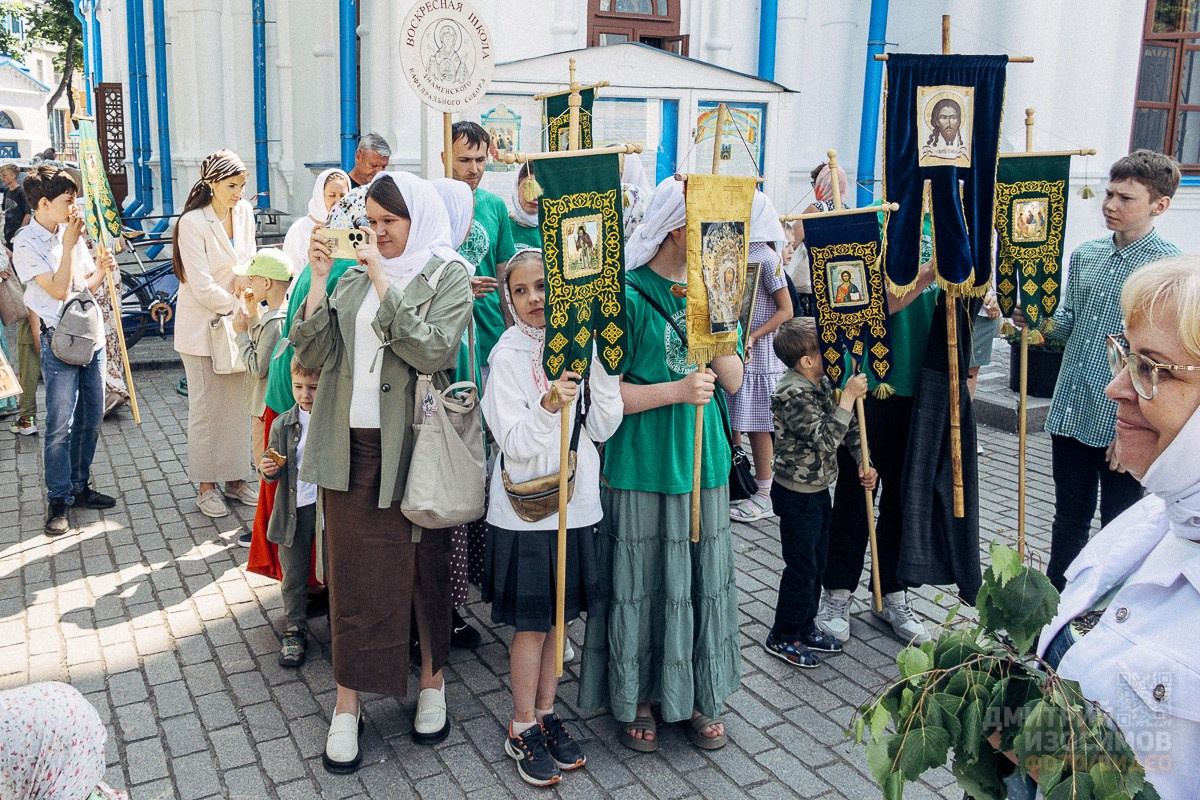 Крестный ход на Троицу