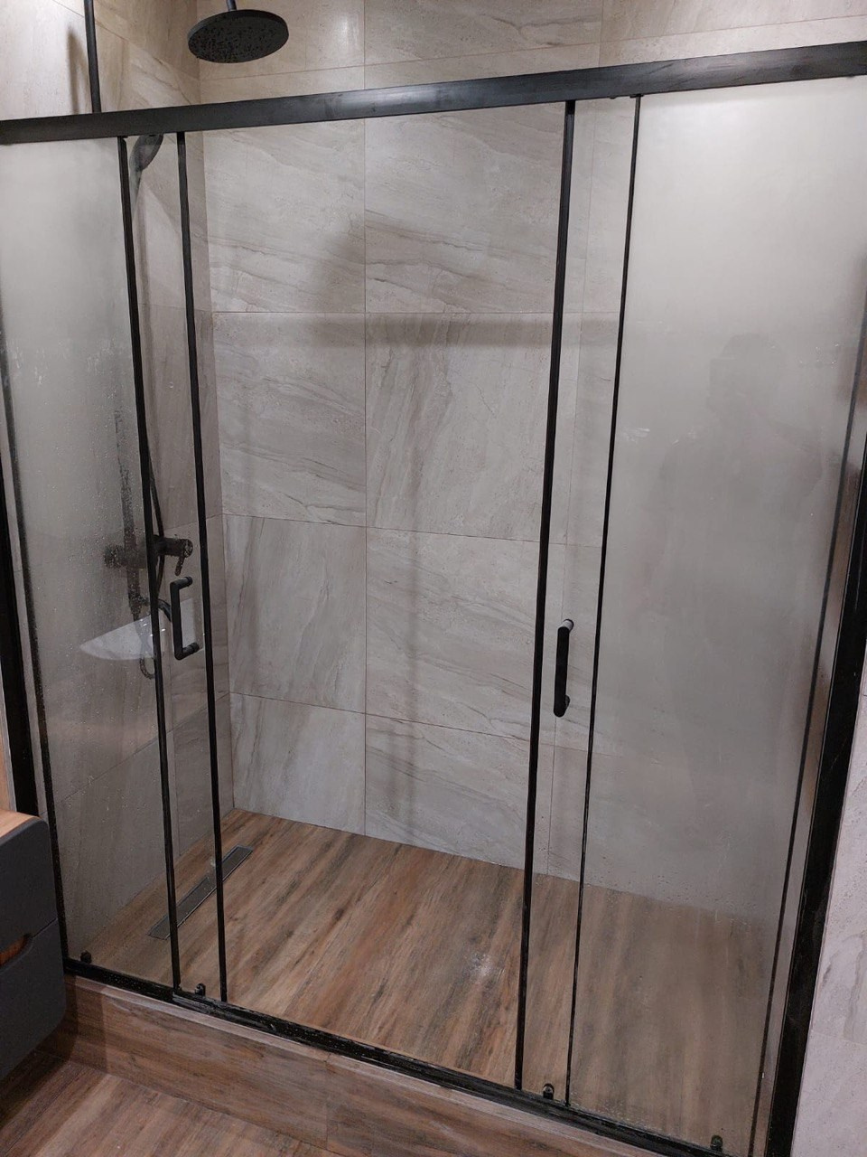 Ванная комната (Высокогорский р-н ТСН Семиозерские сады). Ремонт санузла, туалета, ванной под ключ в Казани. Укладка плитки