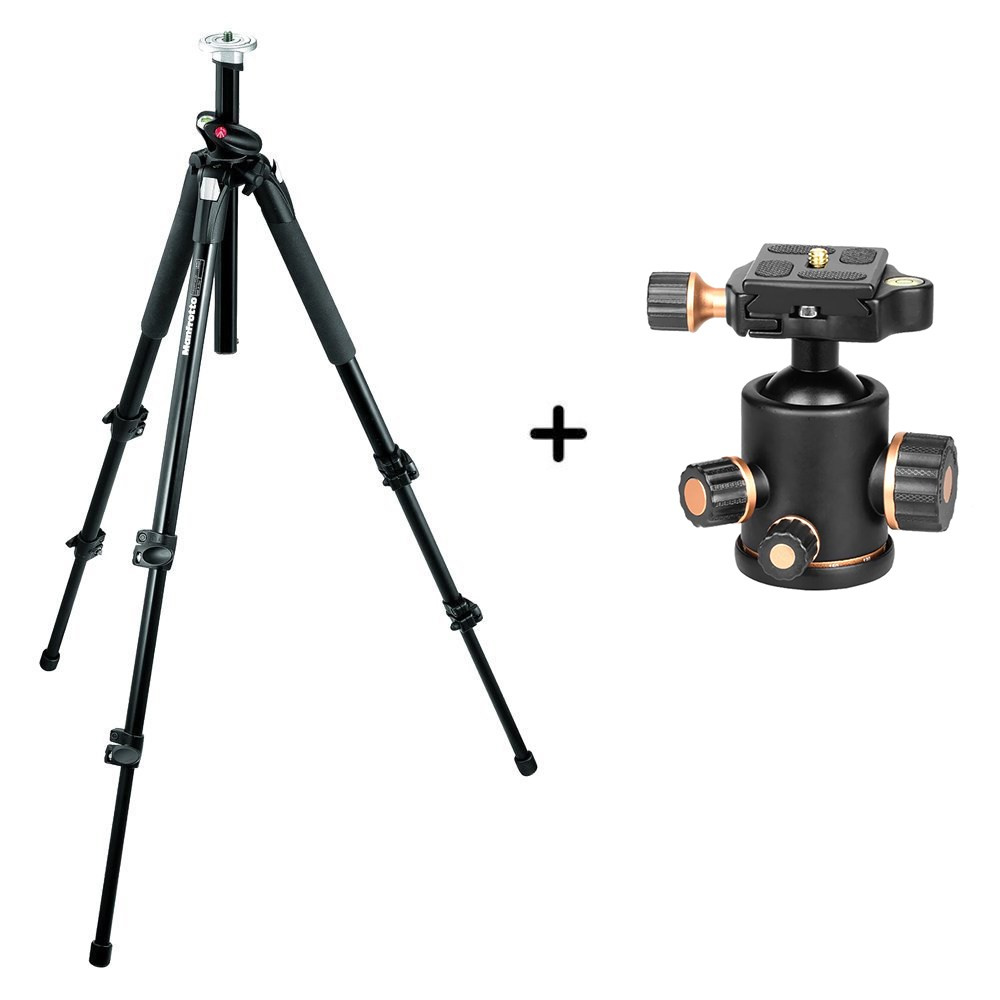 Штатив Manfrotto 190xprob + голова QZSD-02