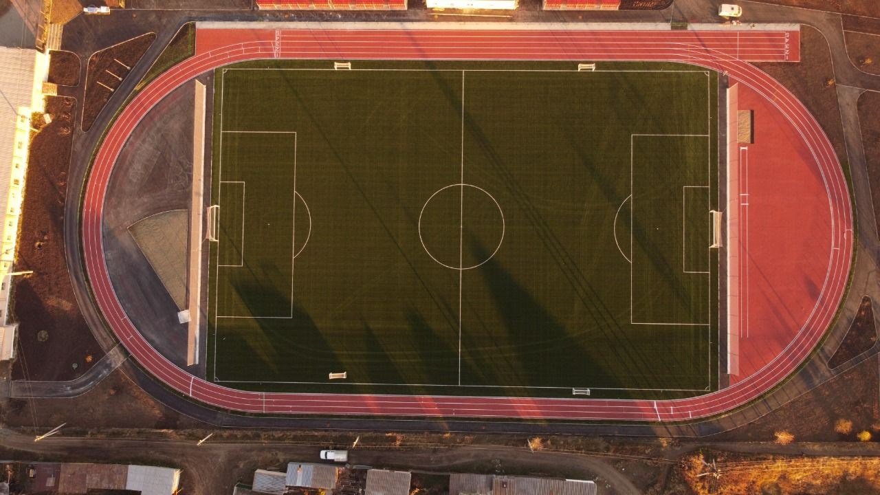 СТАДИОН ЮНОСТЬ С. УЙСКОЕ. Recro