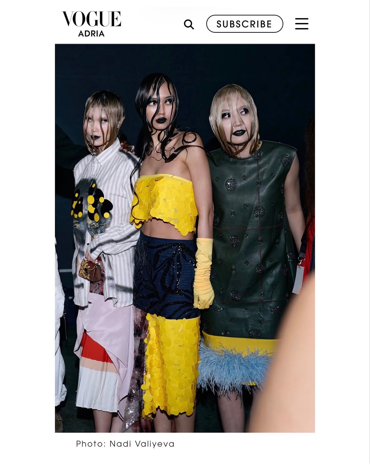 Runway | Backstage. Nadi Valiyeva | Fashion & Art Photographer