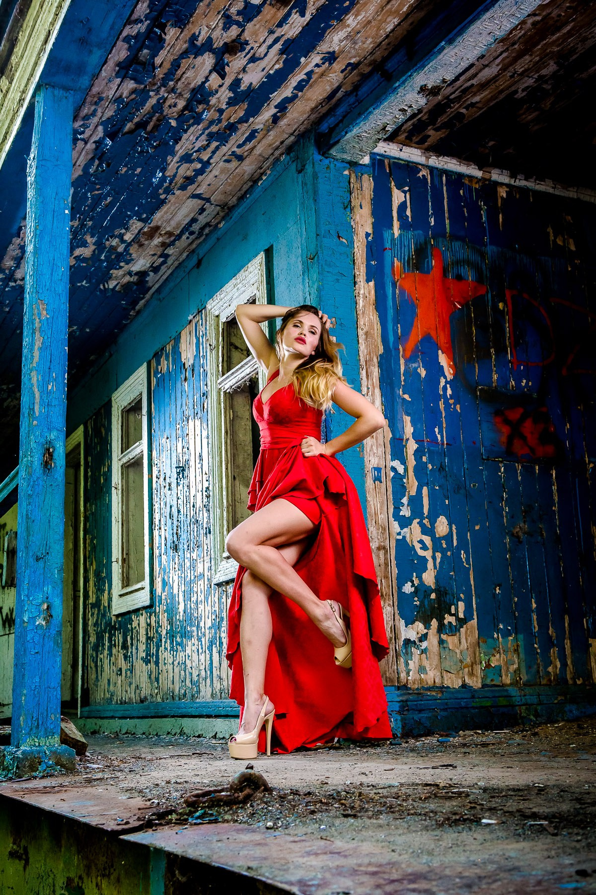 Съемка для модельного агентства «VUV Models». Максим Матвийченко и Виктория Басова профессионалы своего дела