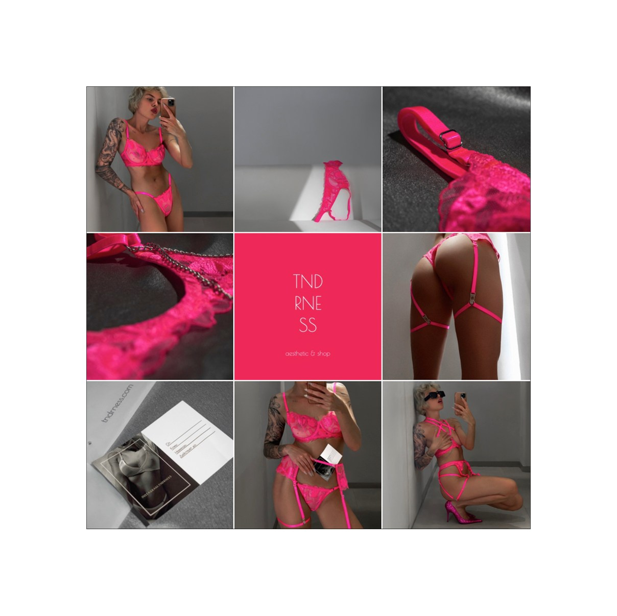 Визуал для бренда белья. Фотограф Кристина Берг