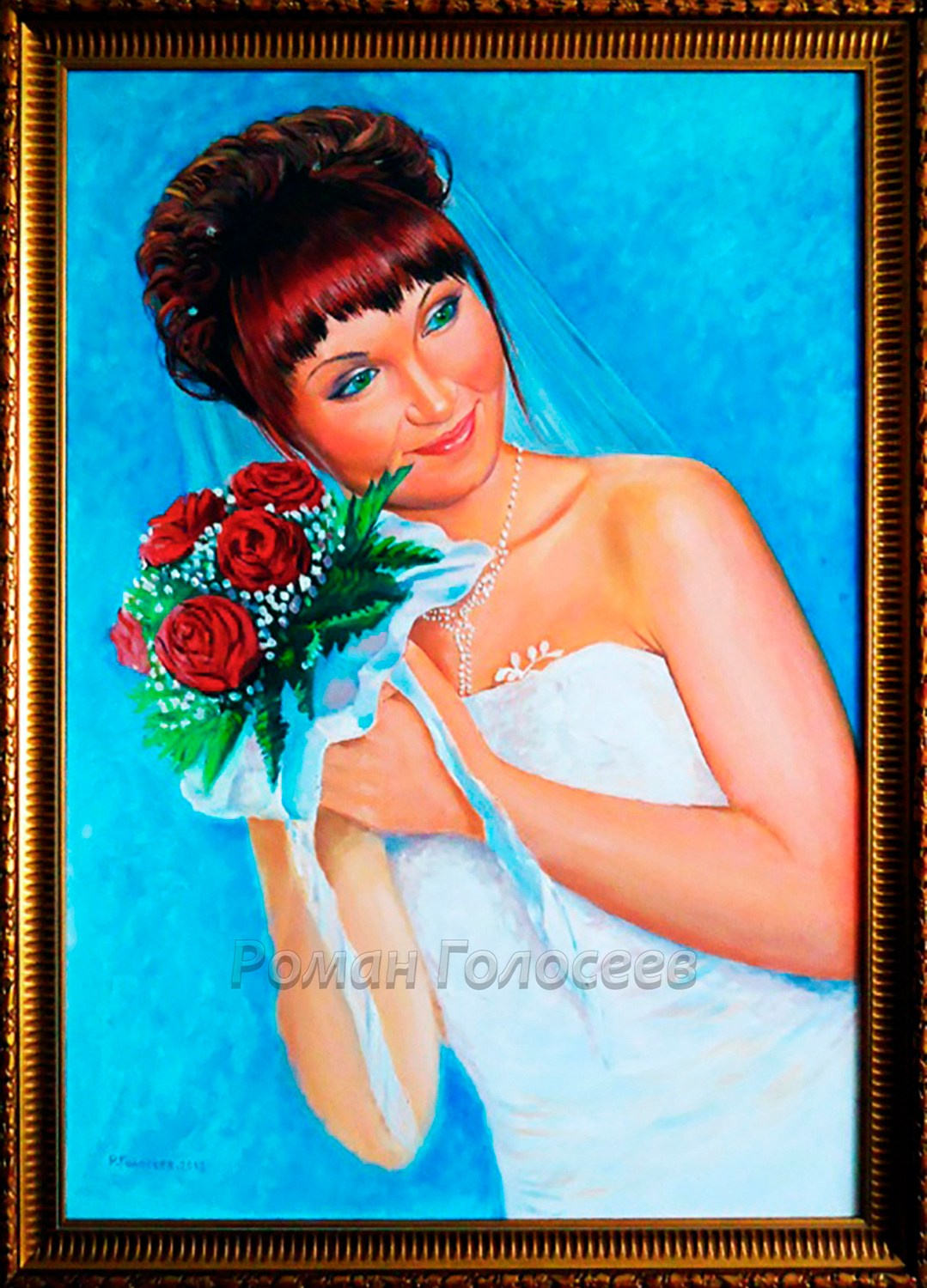 "Ксюхин юбилей", 70х50, холст, масло, 02.10.2013