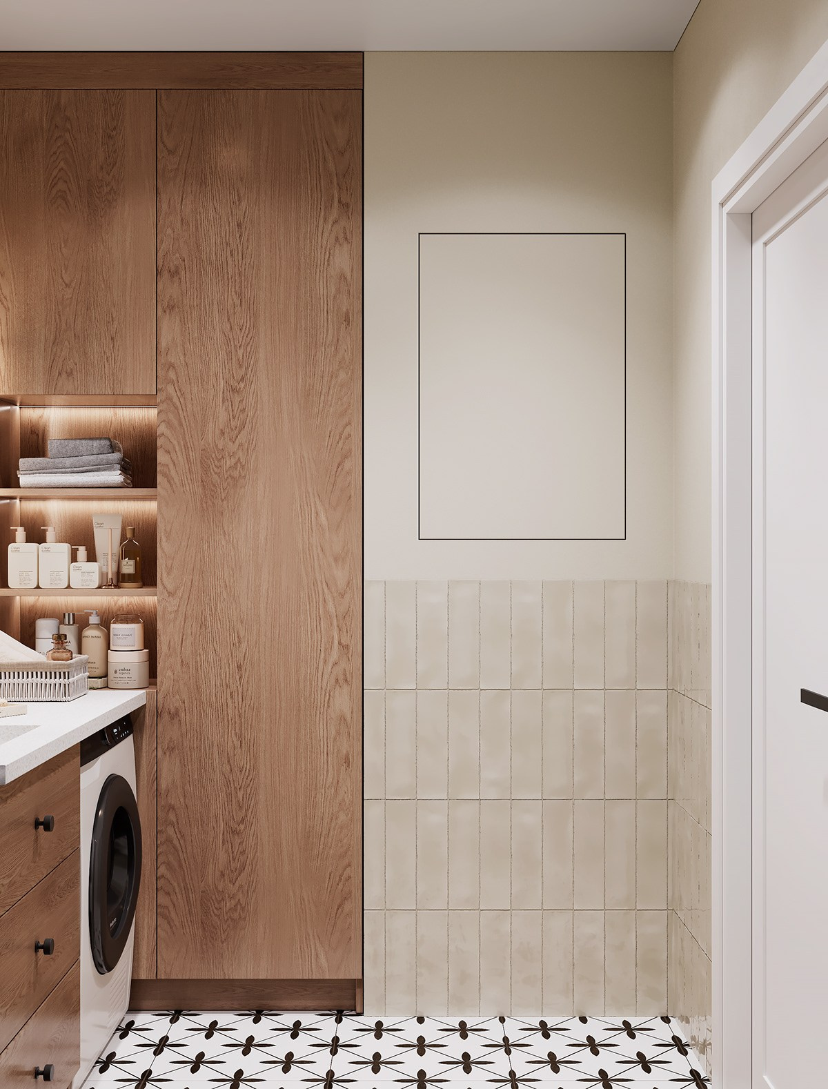 Водный стадион 28.8 m². Москва. Заказать 3d визуализацию интерьеров — Дарья Веденёва