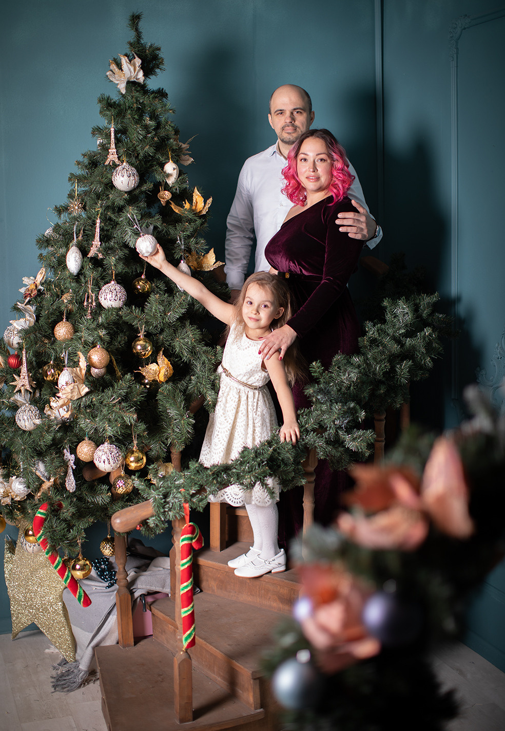 Новогодняя съемка. Фотограф Наталья Штукина