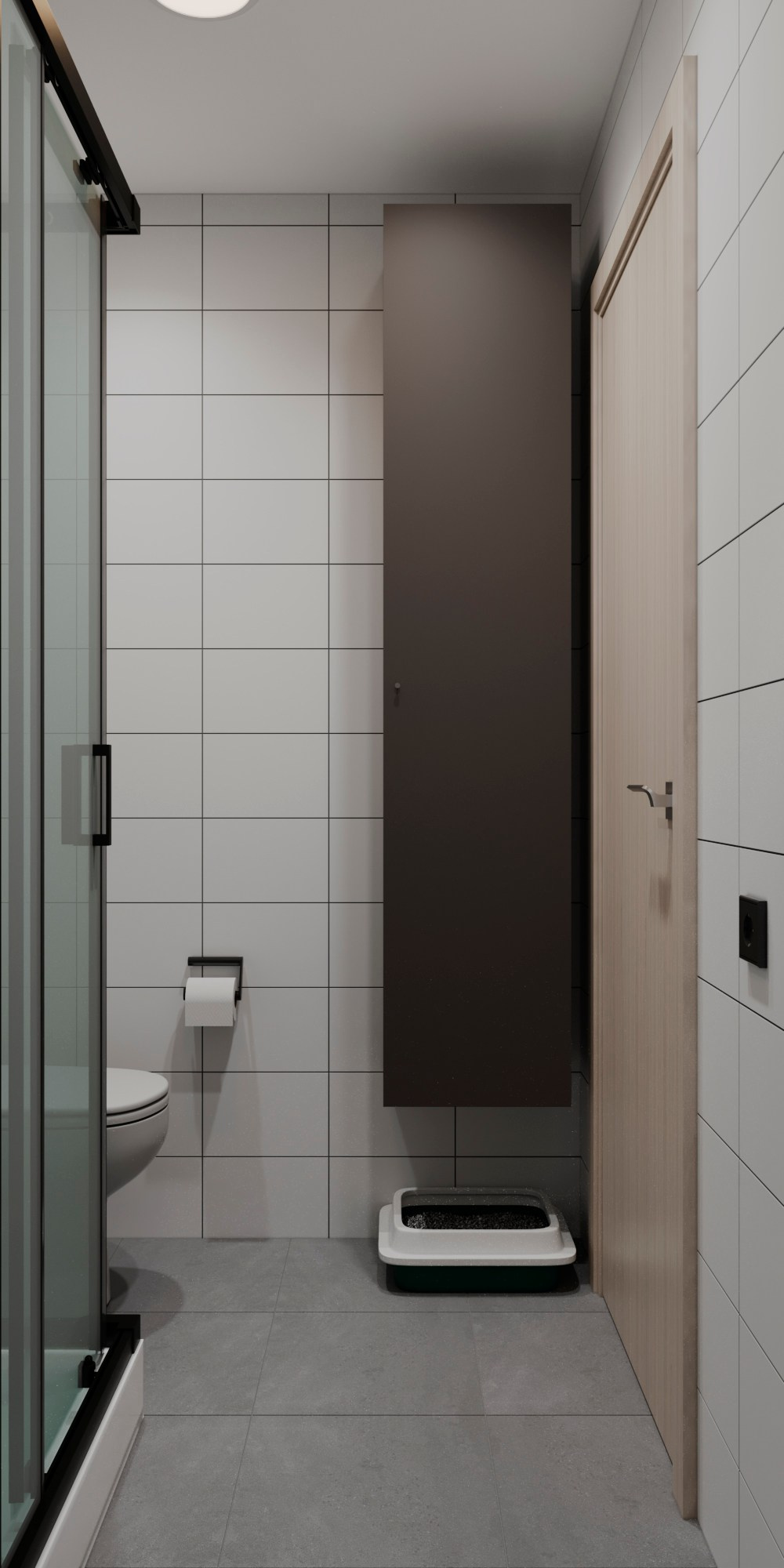 Студия 24 кв. м. в ЖК Дмитровский парк. Архитектура. Интерьер. Корниенко Маргарита