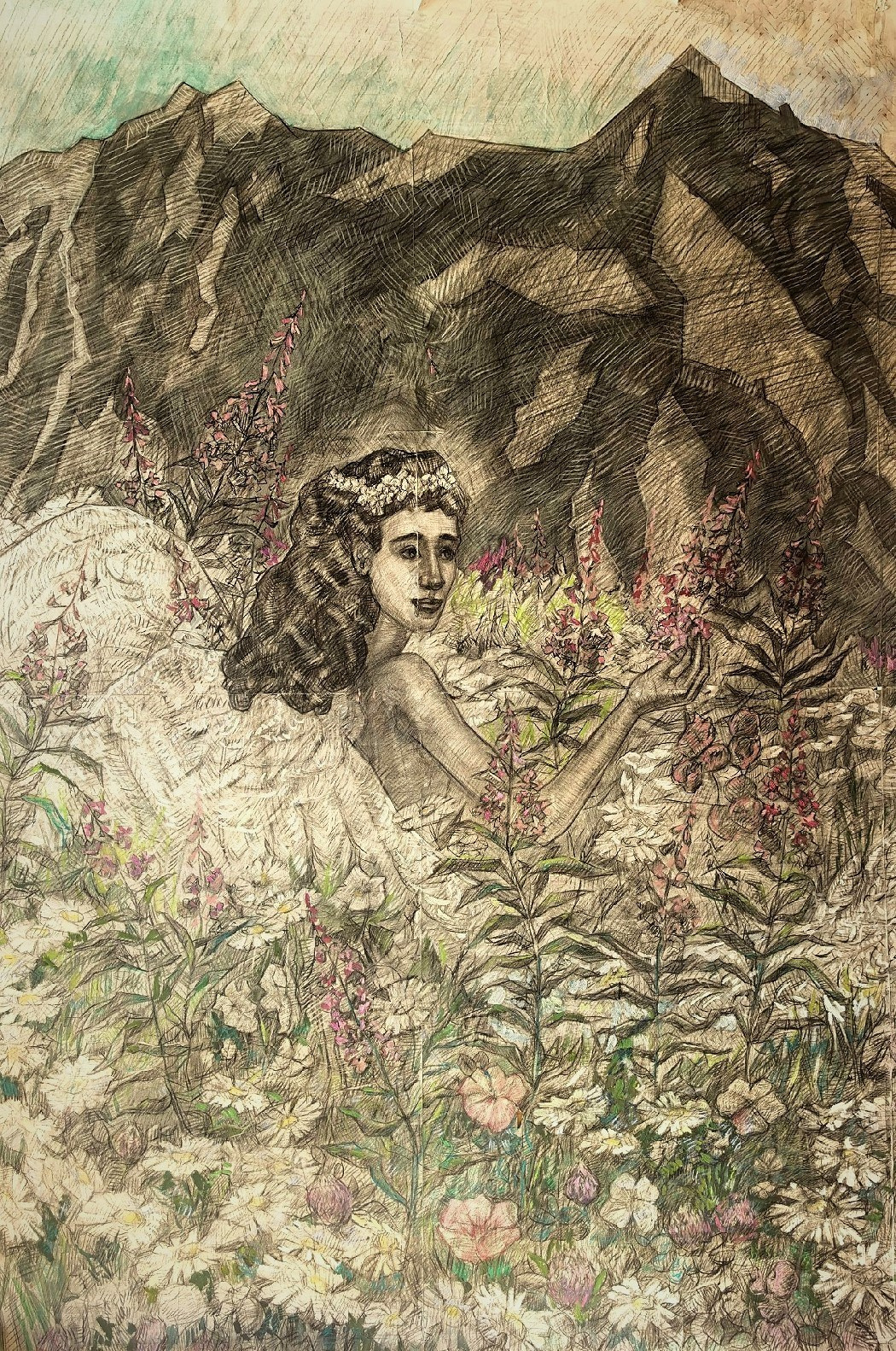 Ангел сидящий. Художник и гид по Камчатке Евгений Чайкин