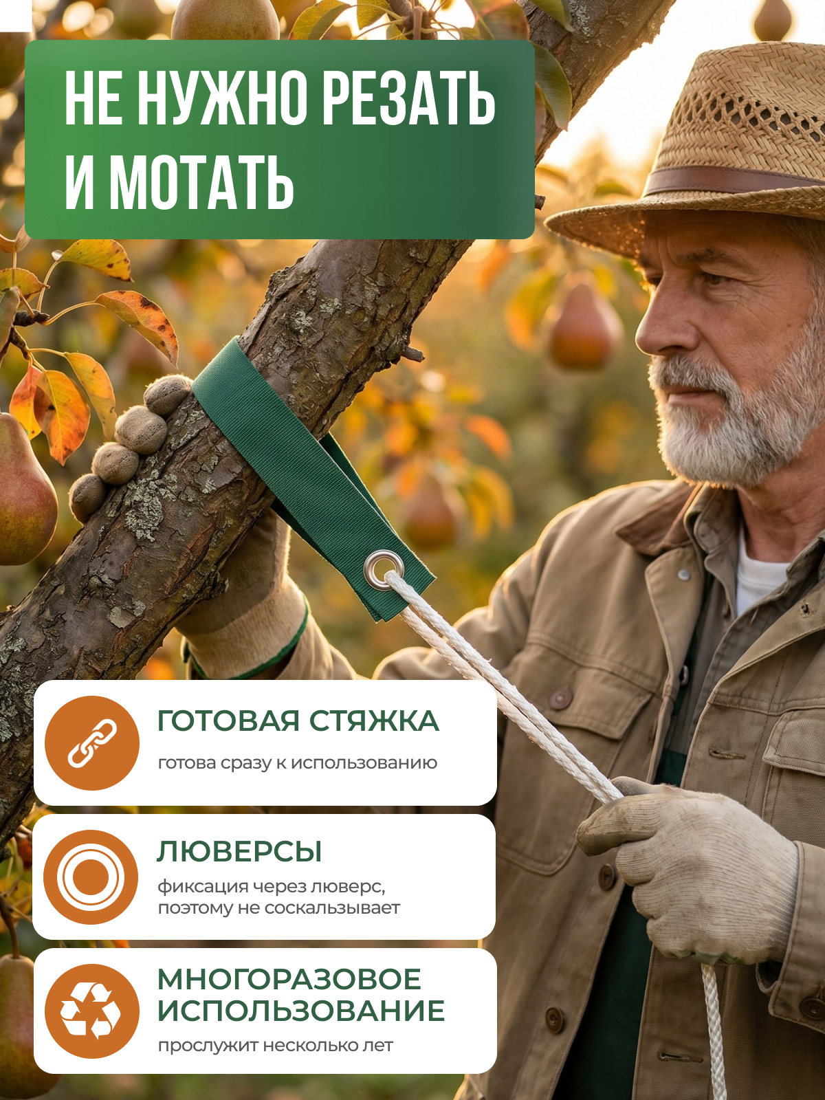 Инфографика | Карточка товара | Сад и огород. Графический дизайнер AI в Москве Валерия Кос