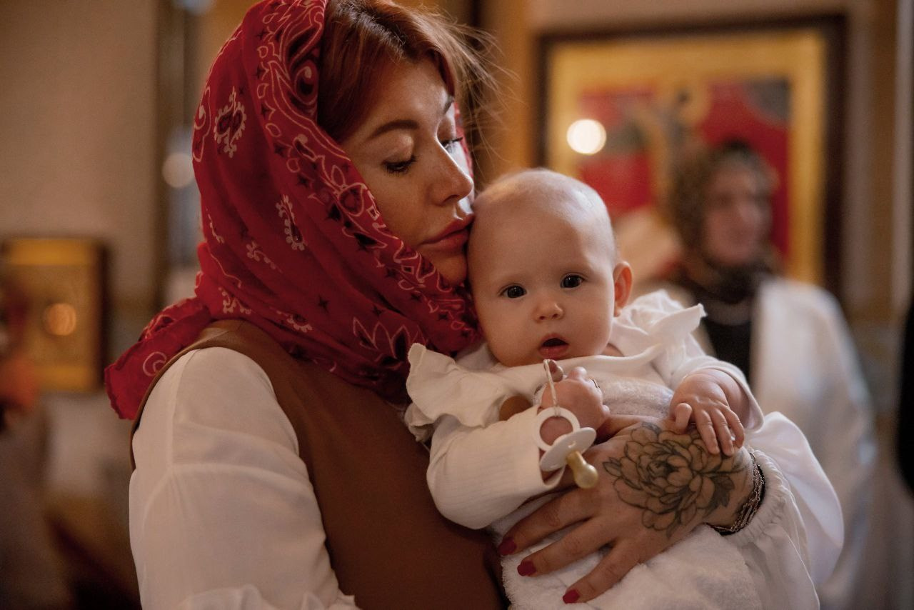 Таинство Крещения. Семейный фотограф в Москве