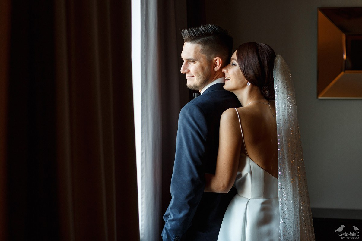 Эмоциональная свадебная съёмка. Свадебный фотограф в Нижнем Новгороде и Москве Сергей Воробьев