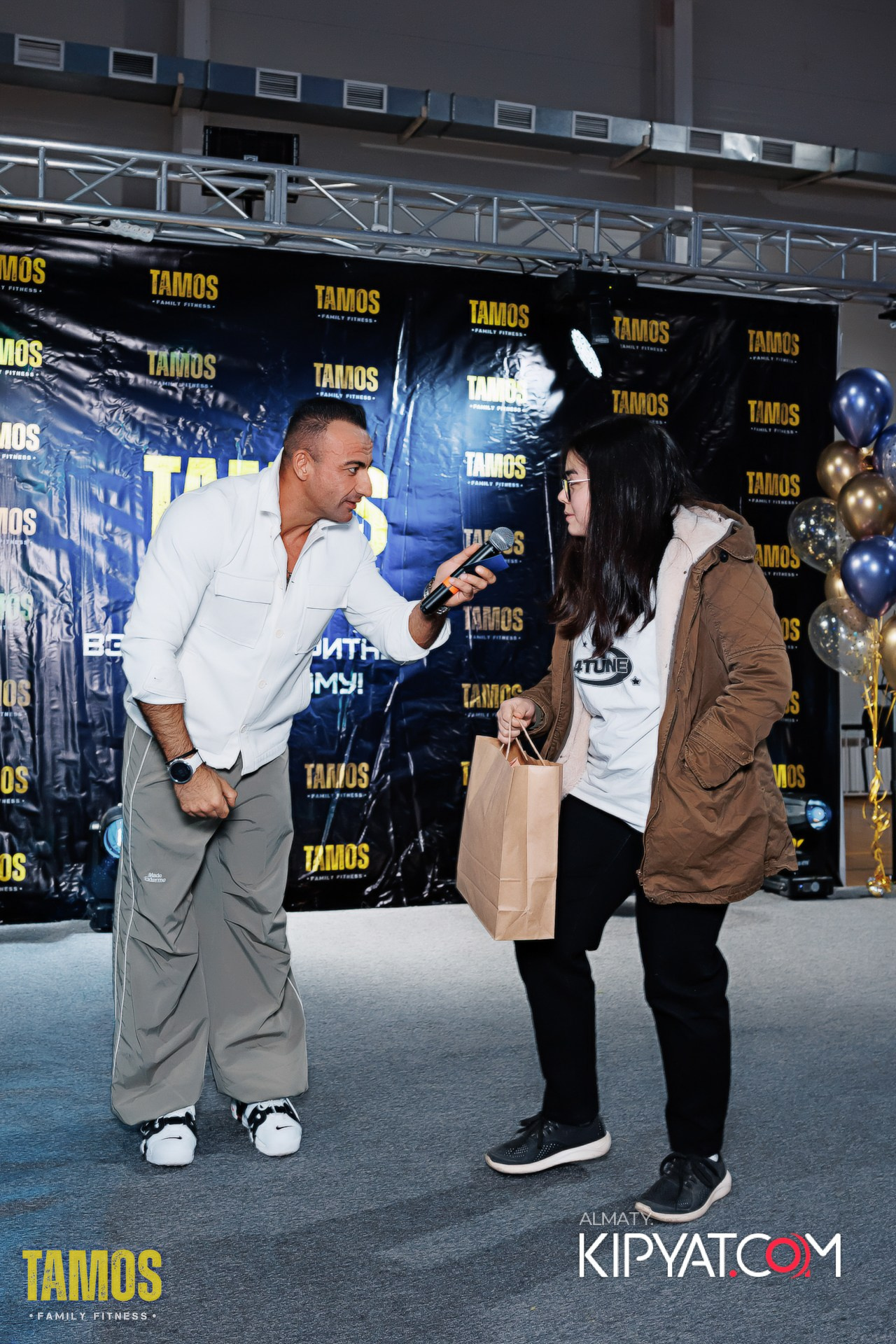 РОЗЫГРЫШ ПРИЗОВ ОТ TAMOS FAMILY FITNESS. КИПЯТКОМ АЛМАТЫ!