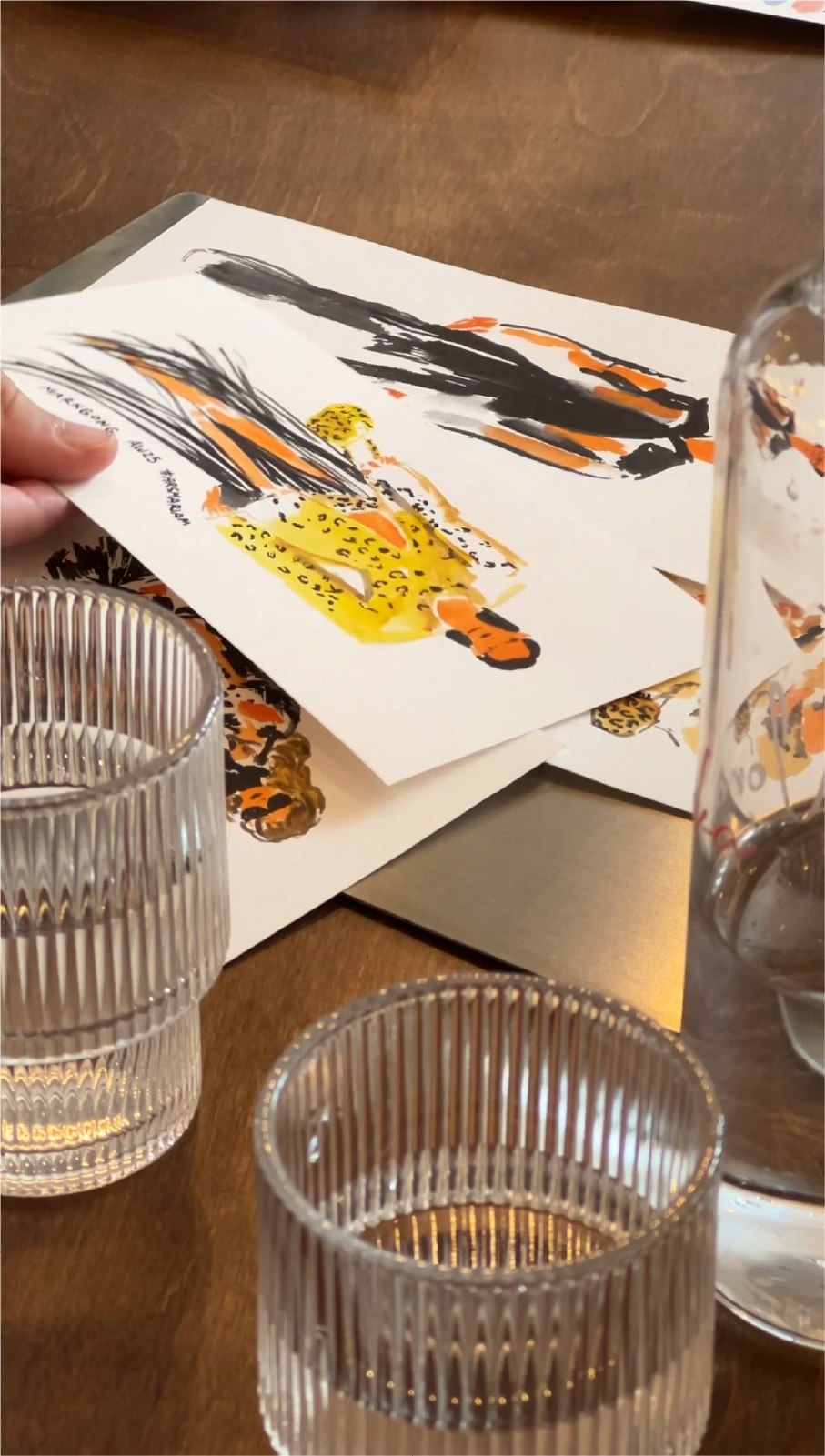 Markgong 2025 Autumn/Winter. Фэшн иллюстратор из Москвы Власенко Мария