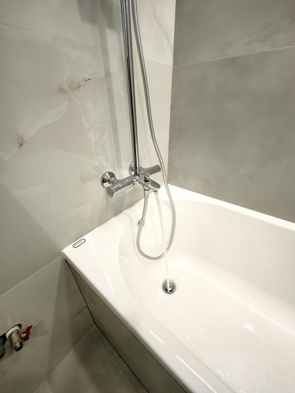 Ванная комната (ул. Четаева д. 49). Ремонт санузла, туалета, ванной под ключ в Казани. Укладка плитки