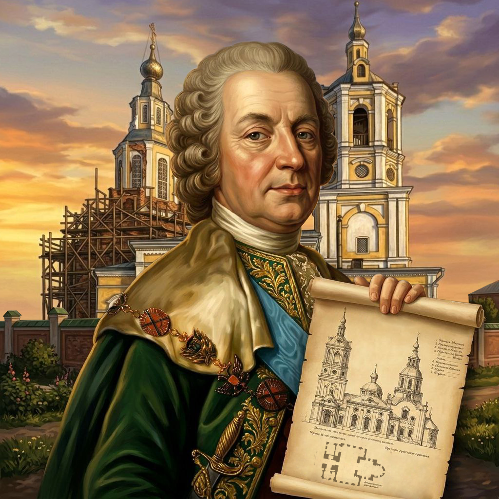 Священник Дмитрий Иоаннович Никольский. Никольская Церковь 1740 г. Козельск