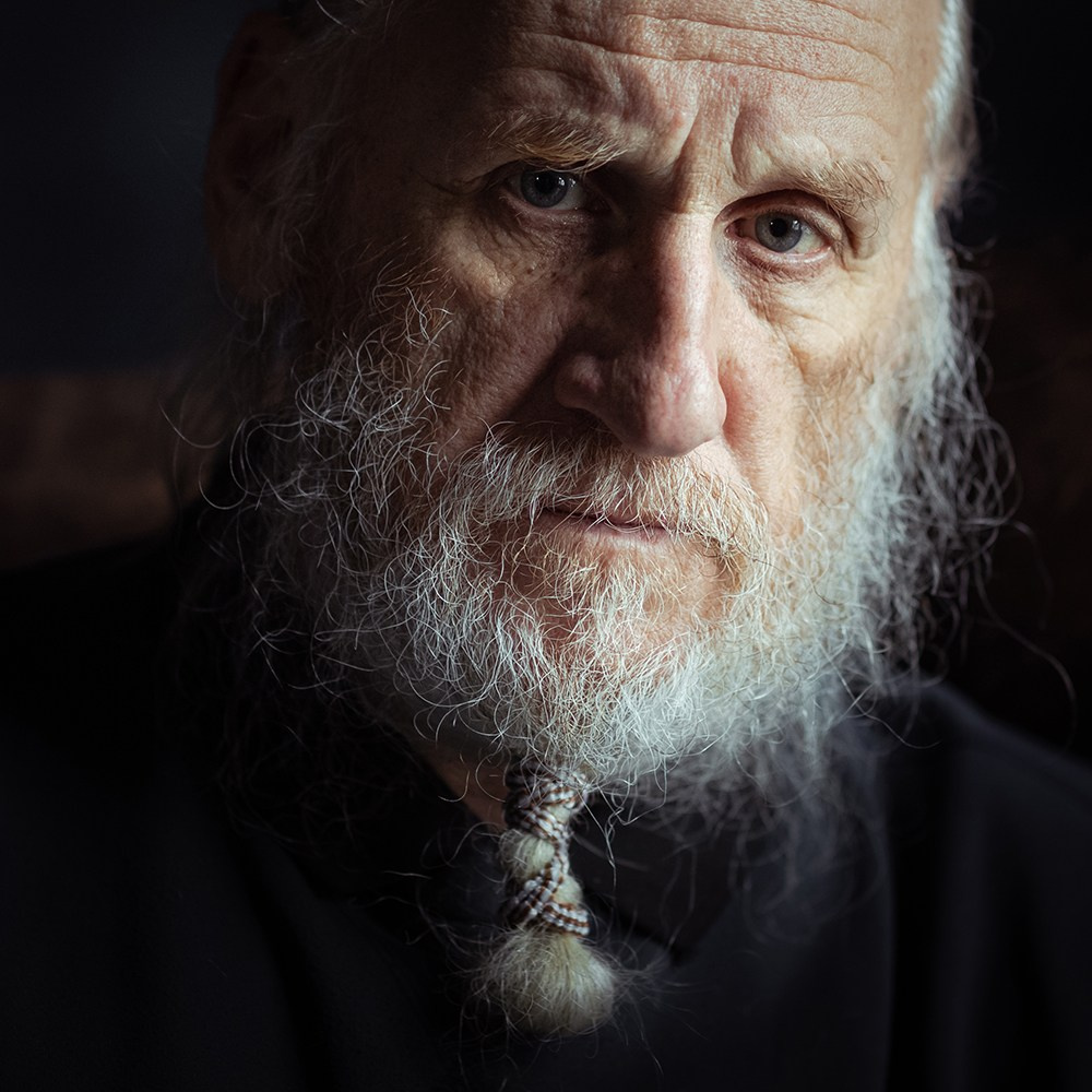 Studio portrait. Documentary and art photographer Alexey Terentyev