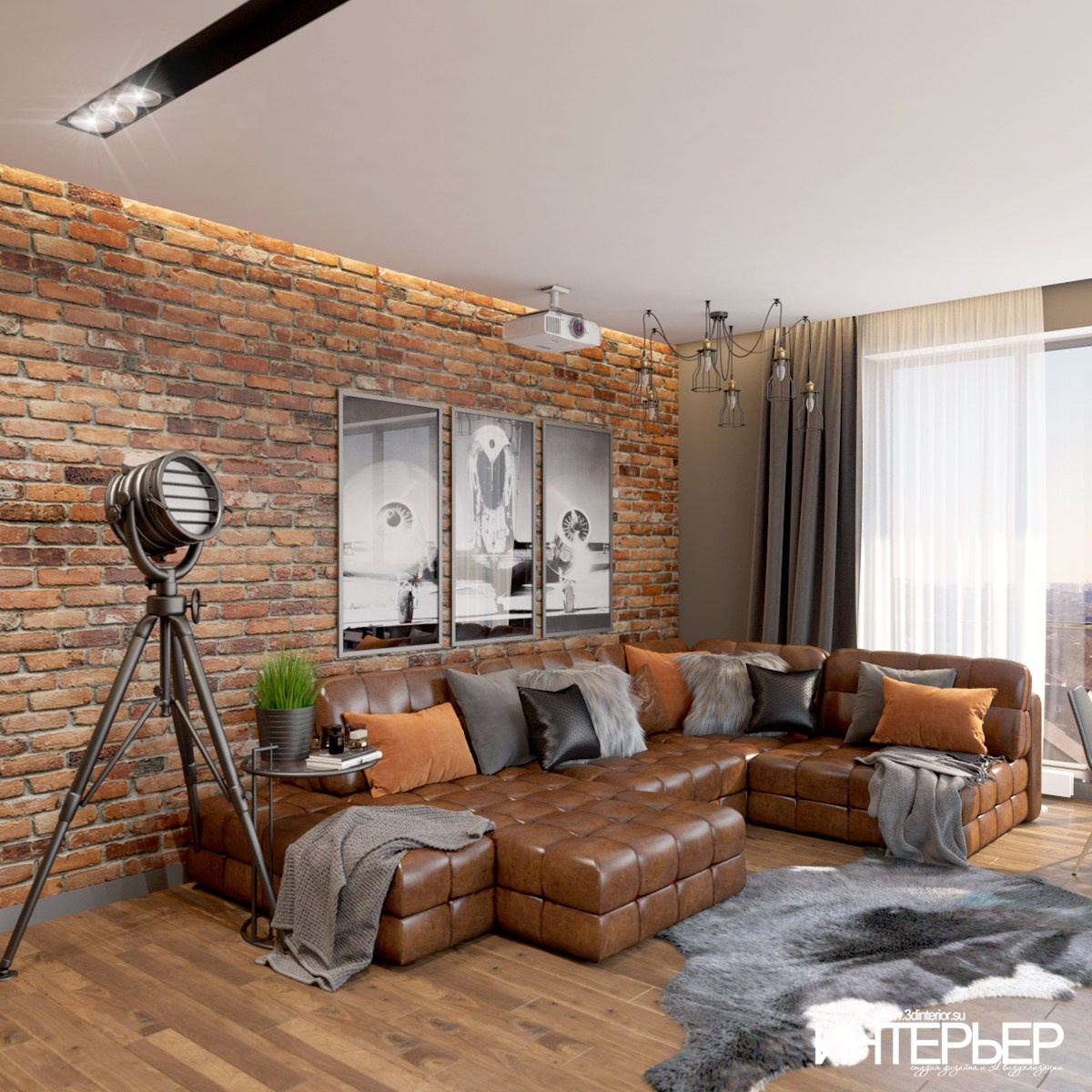 Портфолио. Дизайн интерьера, 3D визуализация и 3D моделирование. Создание проектов и чертежей. КМВ: Кисловодск, Пятигорск, Ессентуки и удаленно