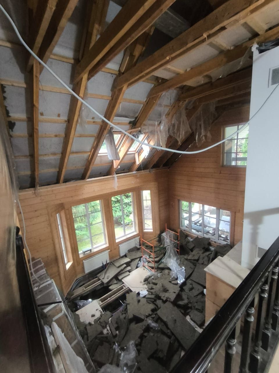 утепление кровли 