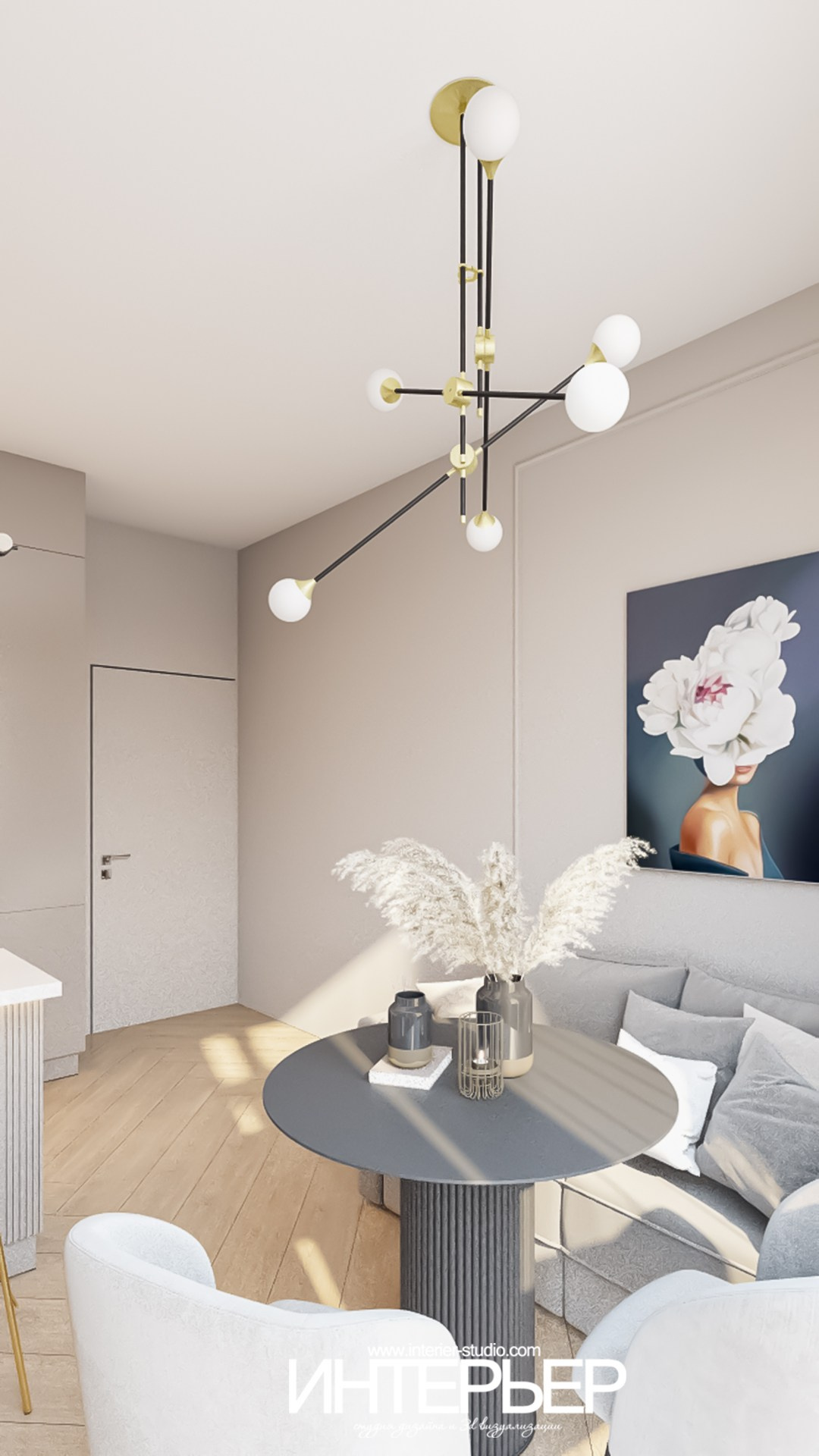 Портфолио. Дизайн интерьера, 3D визуализация и 3D моделирование. Создание проектов и чертежей. КМВ: Кисловодск, Пятигорск, Ессентуки и удаленно