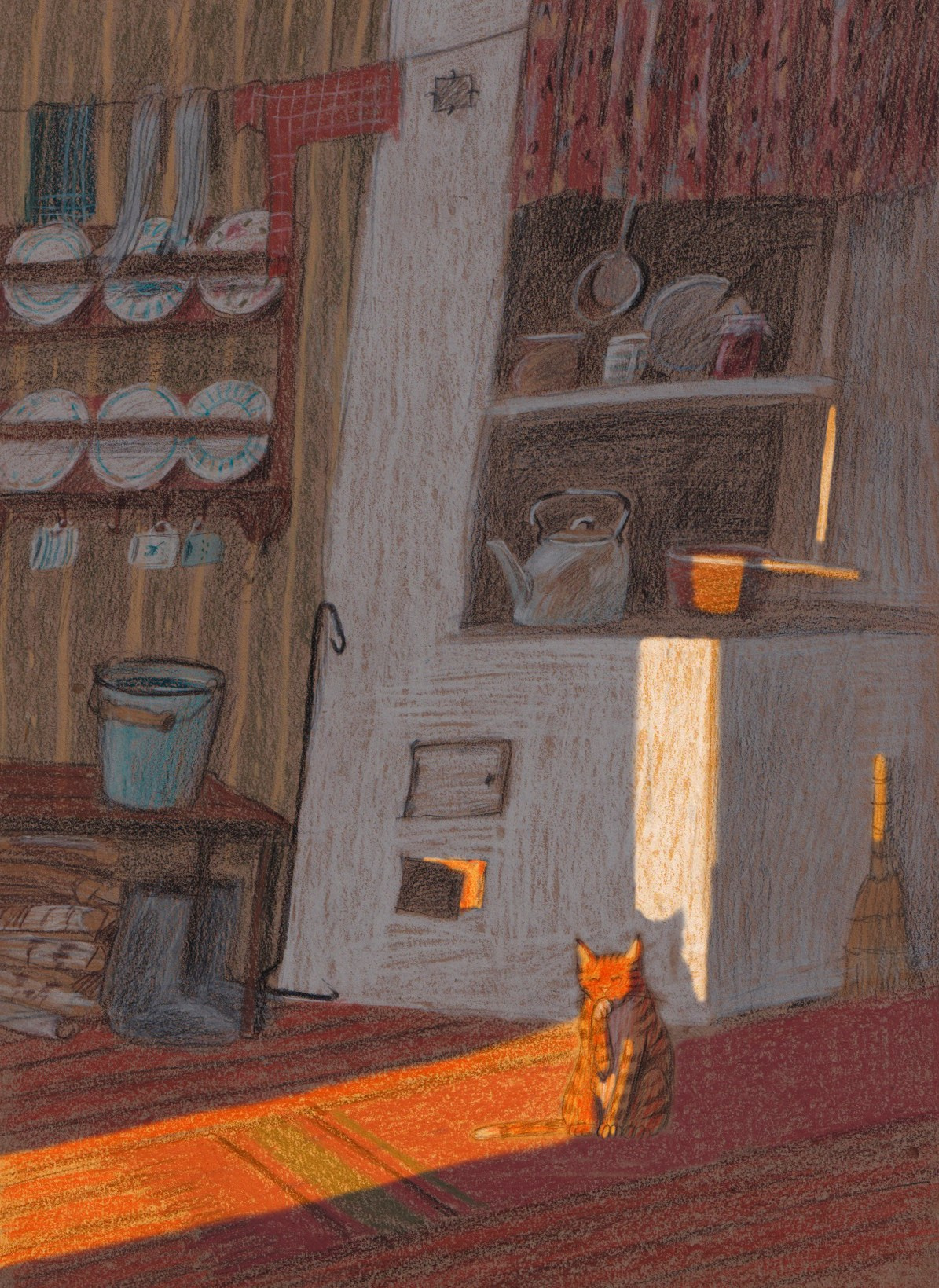 «Таинственный серый» книга Екатерины Мартиновской. Художник Карина Милосердова