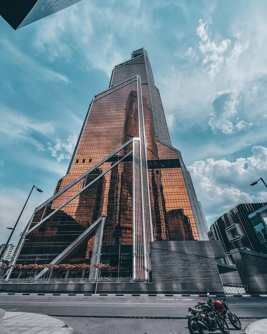 Москва-сити. Александра Мельниченко/ Бегающий фотограф