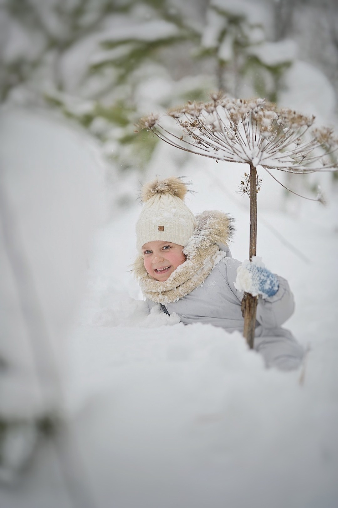 В снегу). Фотограф Ваших событий 📸