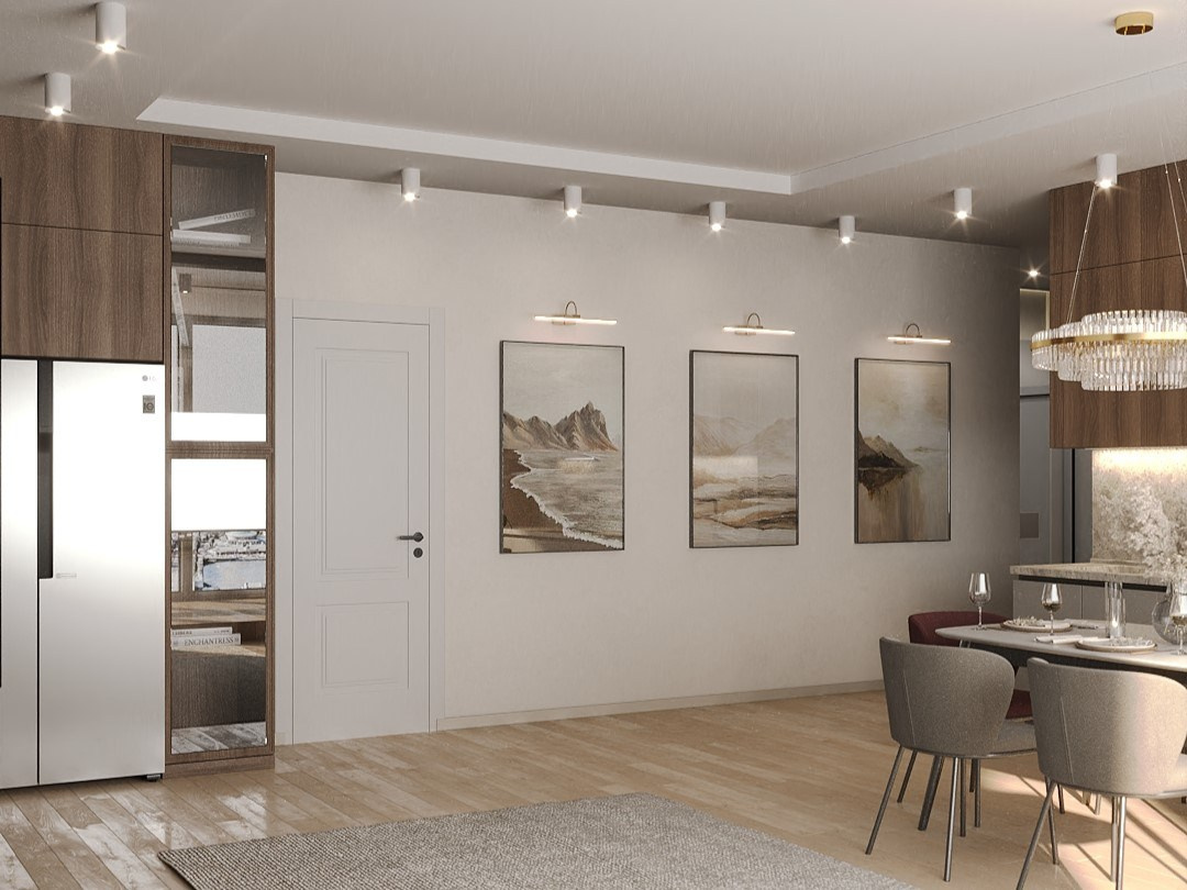 ЖК Школьник 131 м². БК студия дизайна интерьера