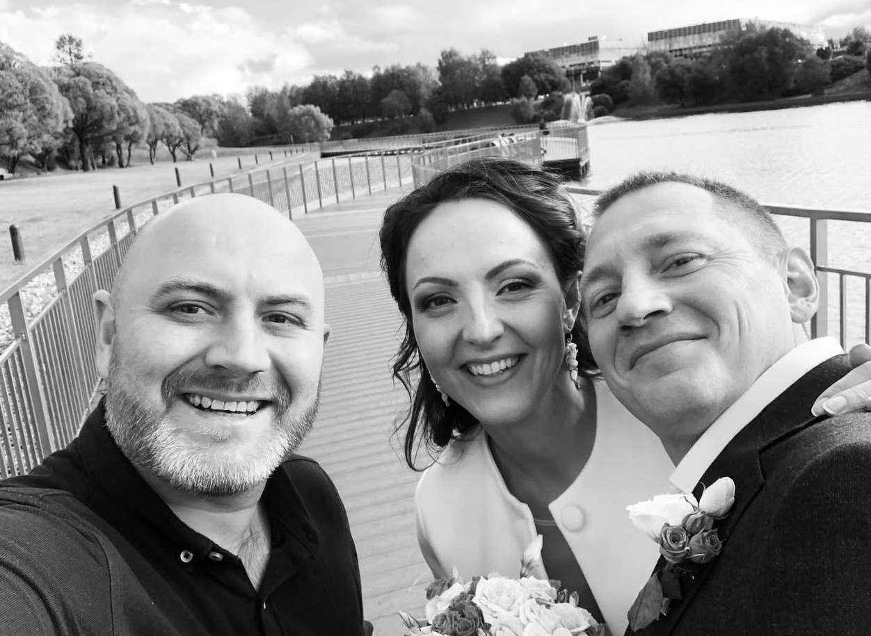 Фото с заказчиками