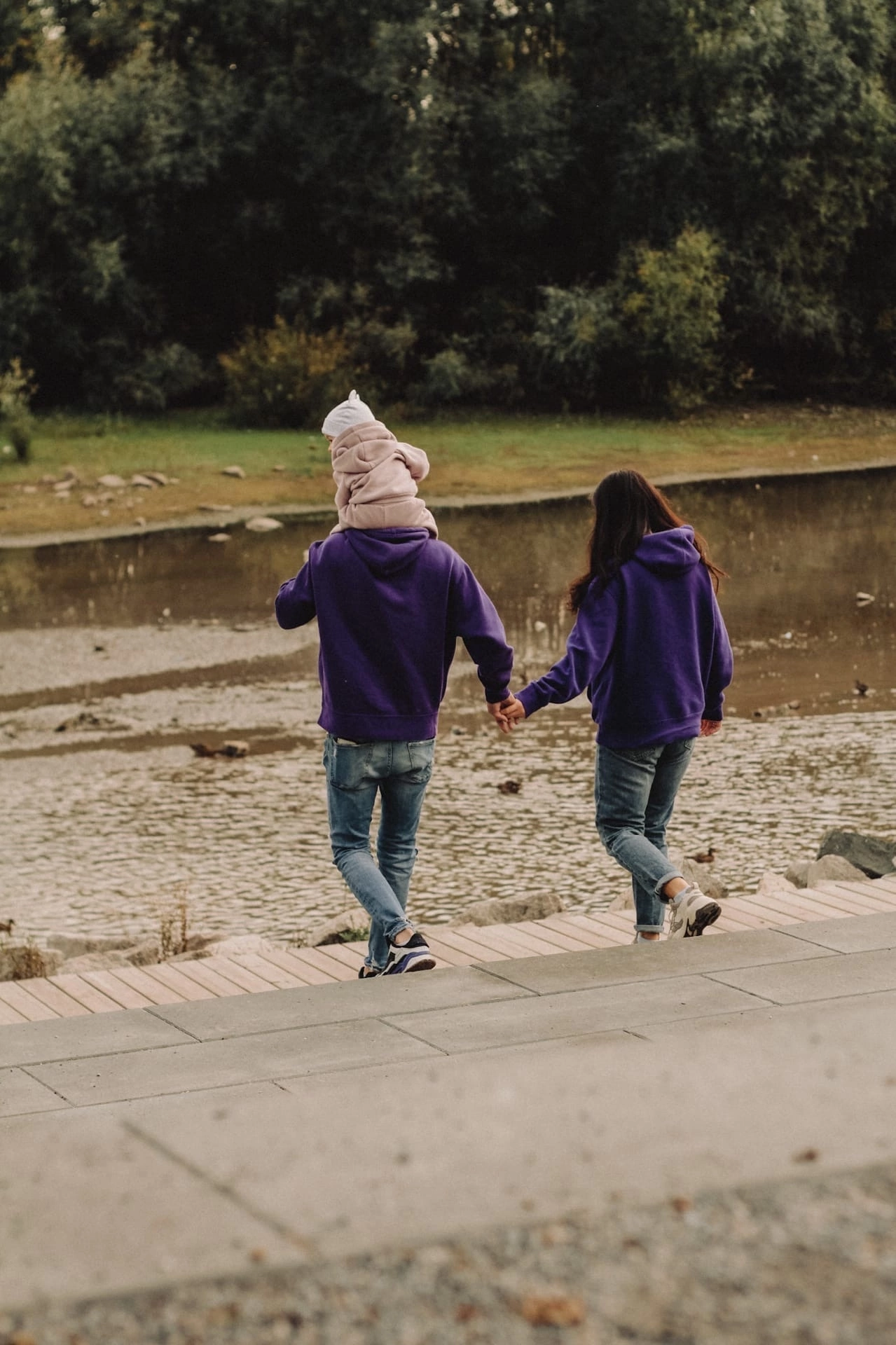 Анечка с папой и мамой. Семейный фотограф Полина Легачева